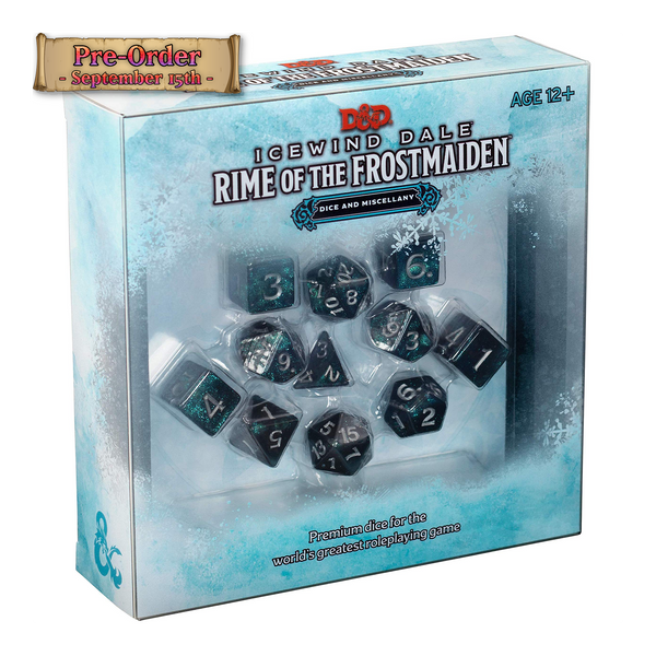 Icewind Dale, Limited Edition Dice Set