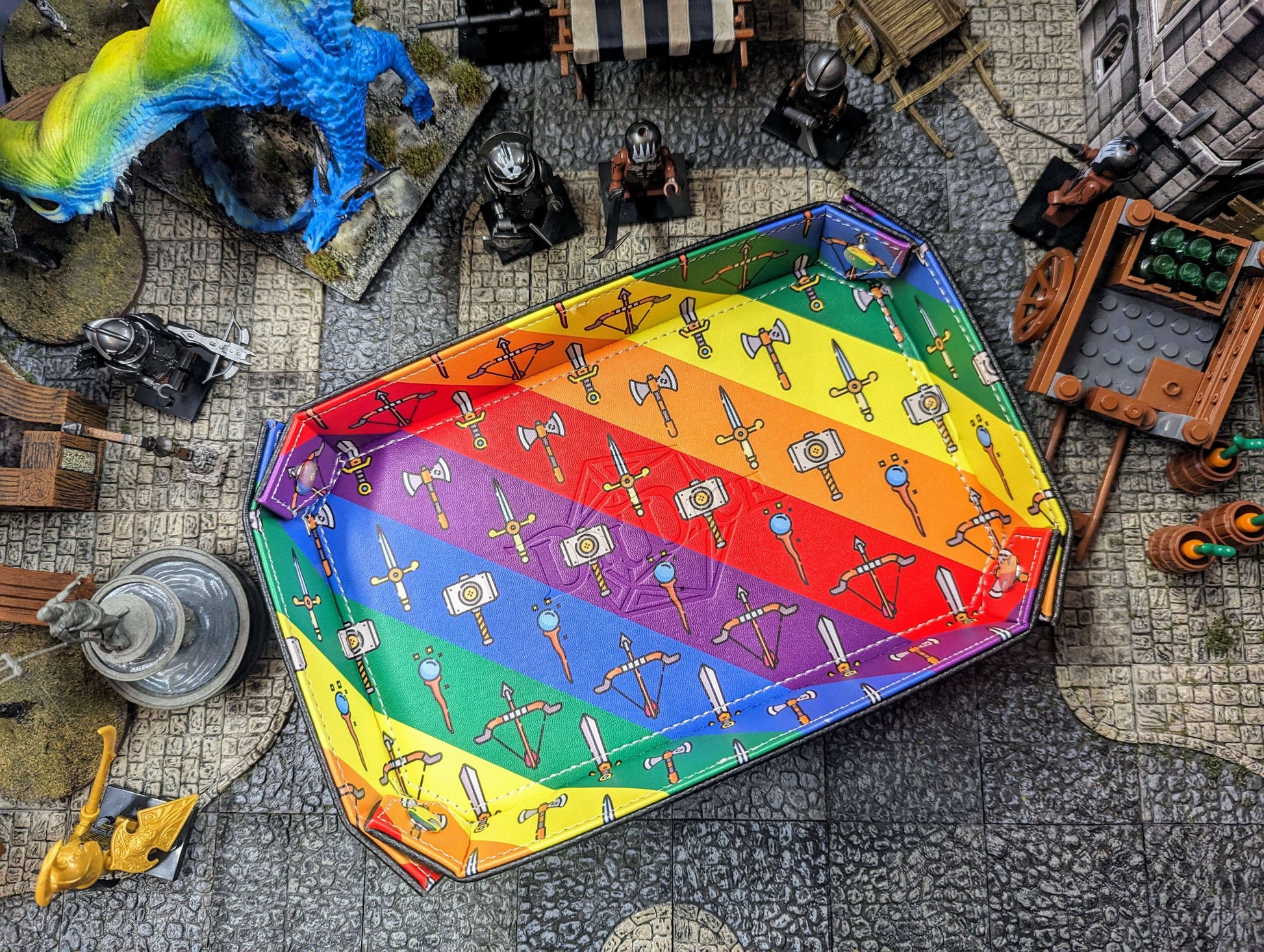 The Fantastic Folding Dice Tray, The Gay Tray