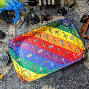 The Fantastic Folding Dice Tray, The Gay Tray