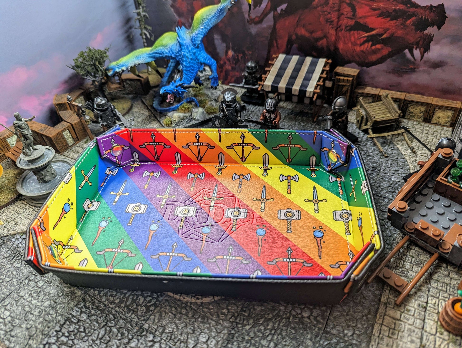 The Fantastic Folding Dice Tray, The Gay Tray