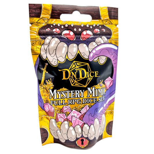 Mystery Mimic Dice Booster, Mystery Plastic RPG Set