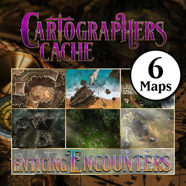 Laminated Encounter Maps, DM Encounters